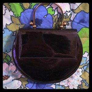Vintage Ande Black Shoulder or Strapless purse